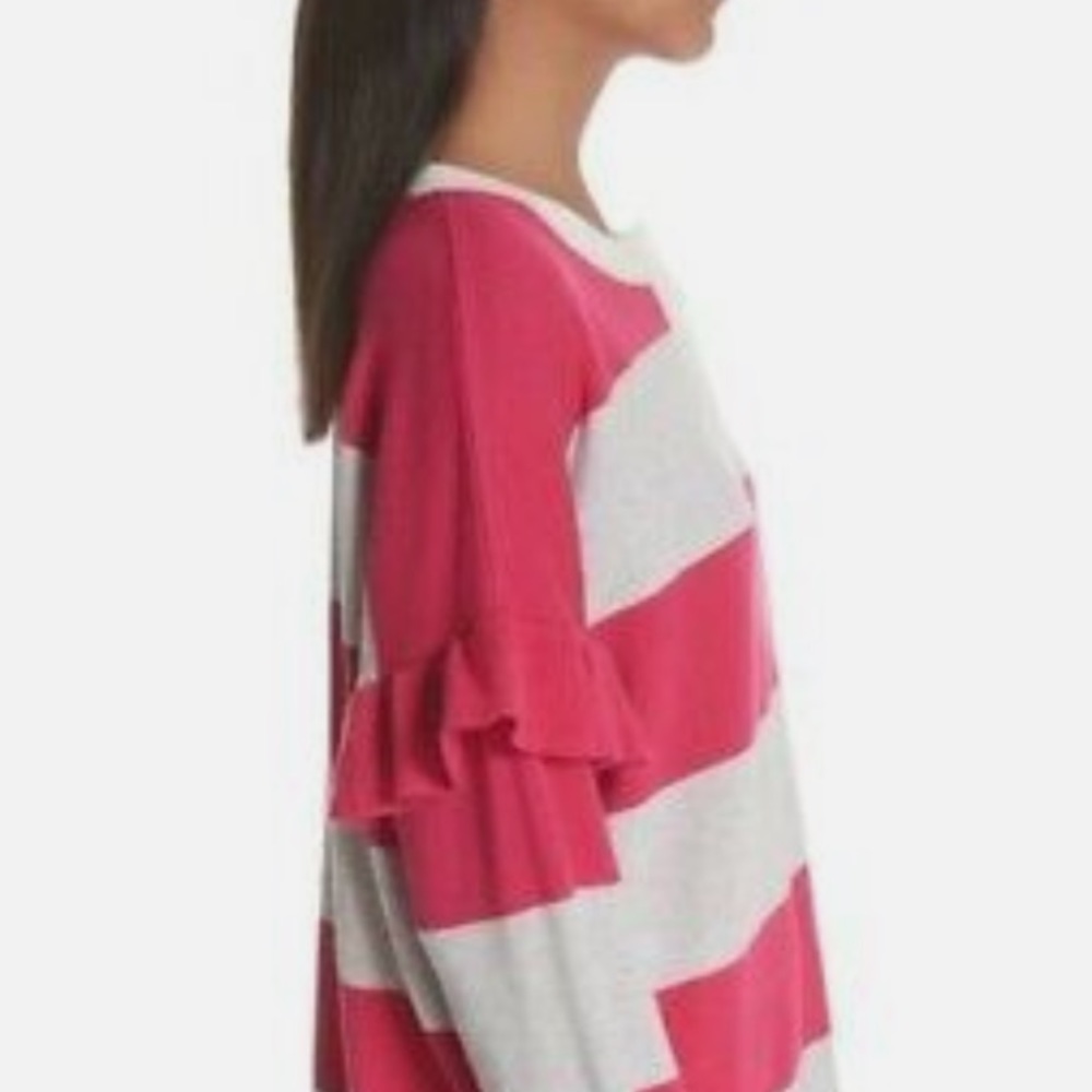Joie ruffle arm wool and cashmere sweater. NWOT . Retail 120 - Picture 3 of 9